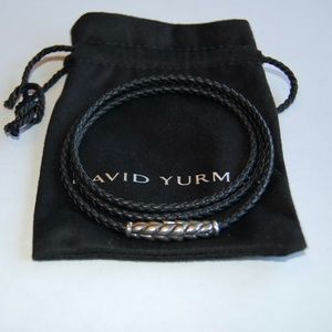 David Yurman Chevron Triple-Wrap Bracelet